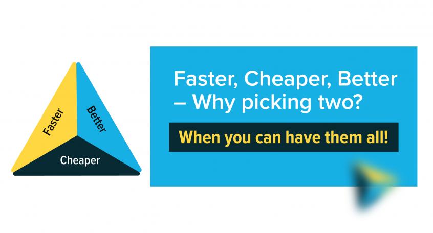 faster-cheaper-better